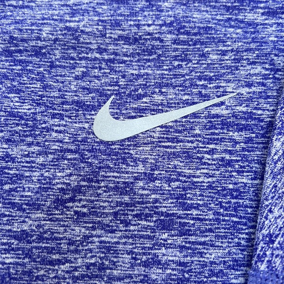 👋🎯Nike Element 1/2 Zip Long Sleeve Running Top Blue Size XS - Picture 4 of 12